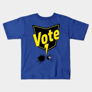 Know Your Parasites Vote Bug Spray Kids T-Shirt